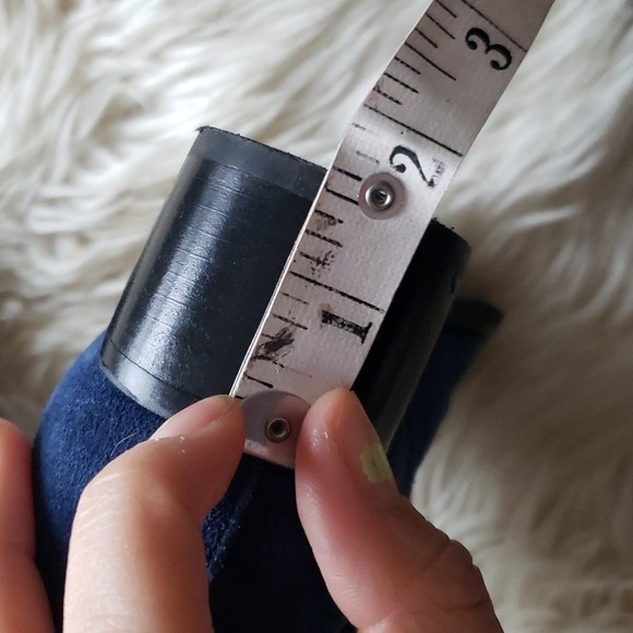 Jeffrey Campbell women's Oriley Cutout Ankle Boot blue leather 36.5 - Picture 10 of 11